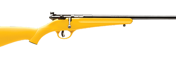 SAVAGE ARMS RASCAL 22LR SGL-SHT CPT YELLOW