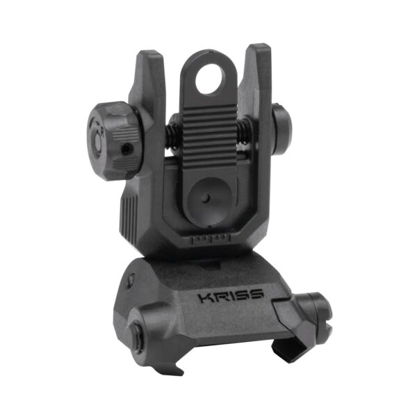 KRISS USA REAR FLIP-UP SIGHT BLK STEEL