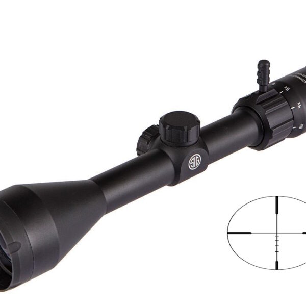 SIG SAUER BUCKMASTERS 3-9X50 BDC BLACK