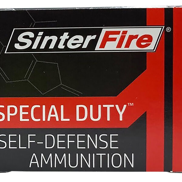 SinterFire Inc SF40125SD Special Duty (SD)  40S&W 125gr Lead Free Frangible Hollow Point 20 Per Box/10 Case