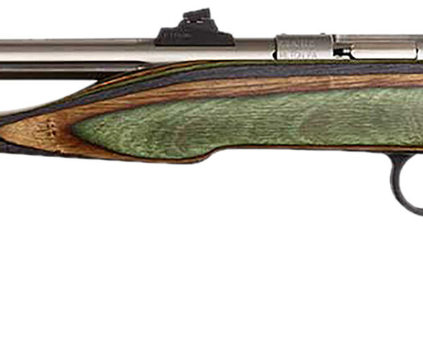 Chipmunk 41105 Hunter Adult 22 Mag 1rd 9" Threaded Stainless Steel Single Shot Barrel, Camo Laminate Stock