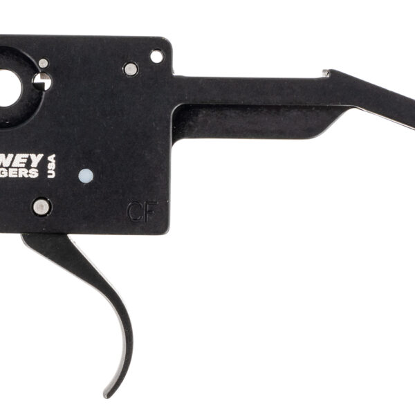 Timney Triggers 641C Featherweight  Single-Stage Curved Trigger with 3 lbs Draw Weight for Ruger American