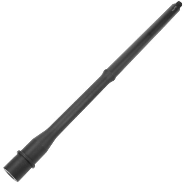 TacFire BAR9MM16BN AR Barrel 9mm NATO 16" Black Nitride Finish 4150 Chrome Moly Vanadium Steel Material with Threading & 1:10" Twist for AR-15