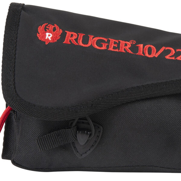 Ruger 27222 Buttstock Pouch Black Cordura