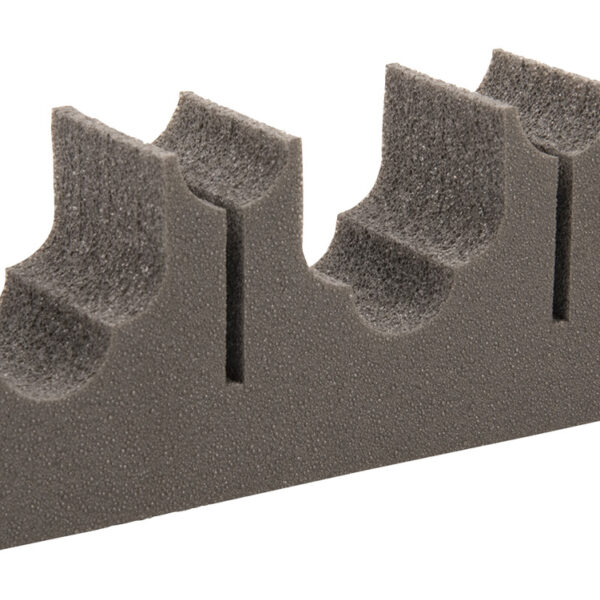 Allen 5658 Firearm & Fishing Rod Magnetic Holder Black Metal/Foam Holds 3 Rifle/Shotgun