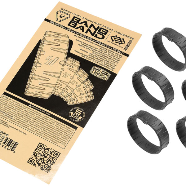 Strike Industries BANGBAND Bang Band  Made of Black Rubber 5 Pack