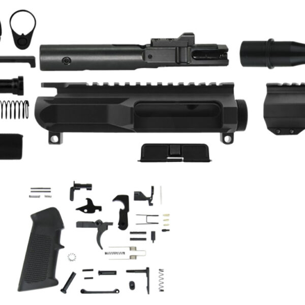 TacFire AR Build Kit 9mm Luger 7.50" Barrel Black for AR Platform
