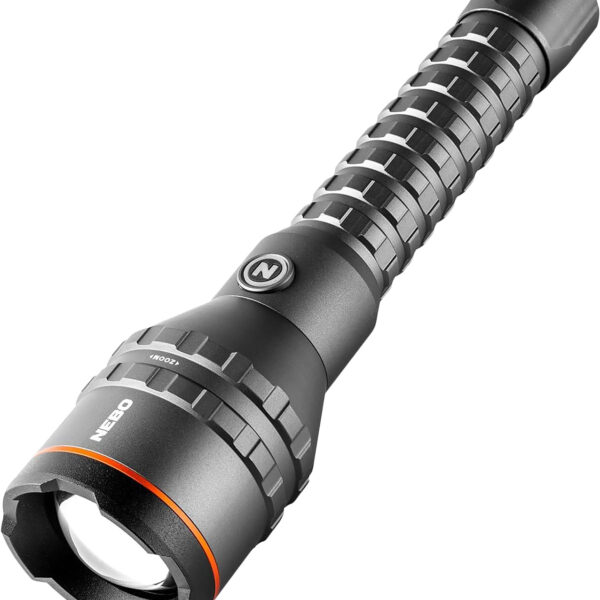 NEBO NEBFLT1029 Davinci 10000L Flashlight  Gray 100/400/1,000 Lumens White LED