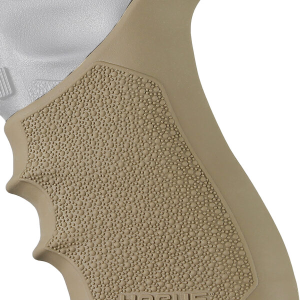 Hogue 17033 Grip Sleeve Handall Beavertail Flat Dark Earth Rubber