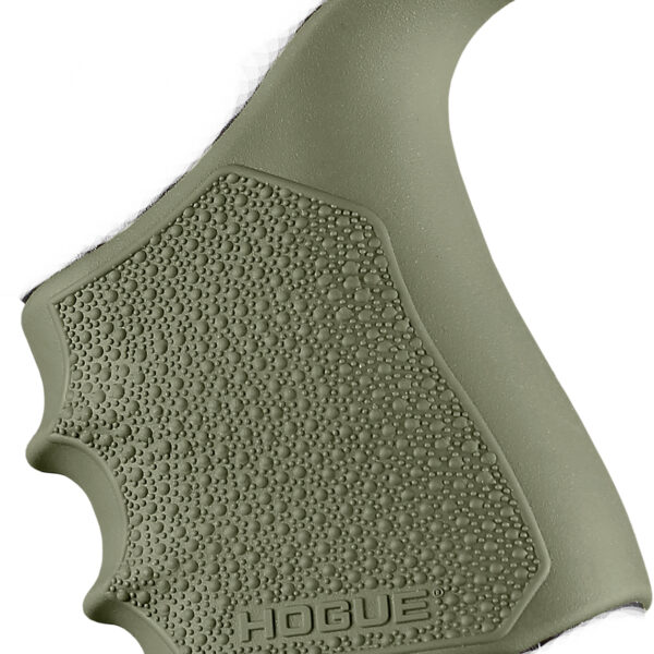 Hogue 17051 Grip Sleeve Handall Beavertail OD Green Rubber