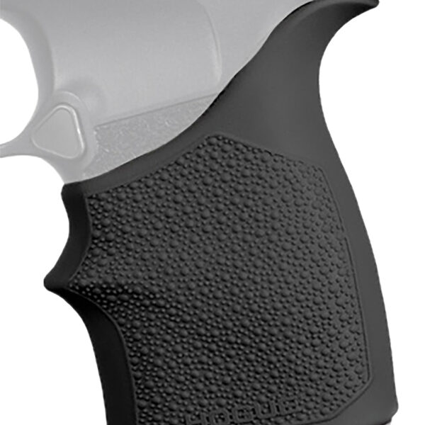Hogue 18710 Grip Sleeve Handall Beavertail Black Rubber