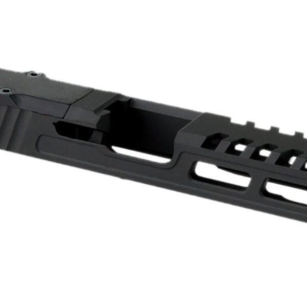 Zaffiri Precision ZPS.2.19.BLK ZPS.2 Custom Slide Fits Glock 19 Gen 3 Black 17-4 Stainless Steel