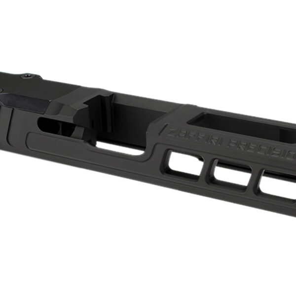 Zaffiri Precision ZPS.3.19.BLK ZPS.3 Custom Slide Fits Glock 19 Gen 3 Black 17-4 Stainless Steel