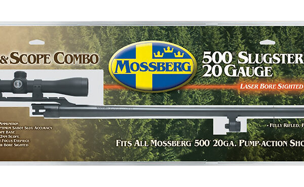 Mossberg 92010 OEM  20 Gauge 24" Slug Barrel w/Cantilever Mount, Fully-Rifled Bore & Blued Finish, For Use w/Mossberg 500 & Maverick 88 6-Shot Models, Includes 3-9x40mm Scope