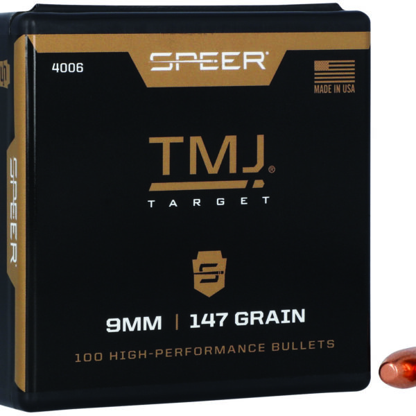 Speer 4006 TMJ  9mm 147gr Total Metal Jacket 100 Per Box/5 Case