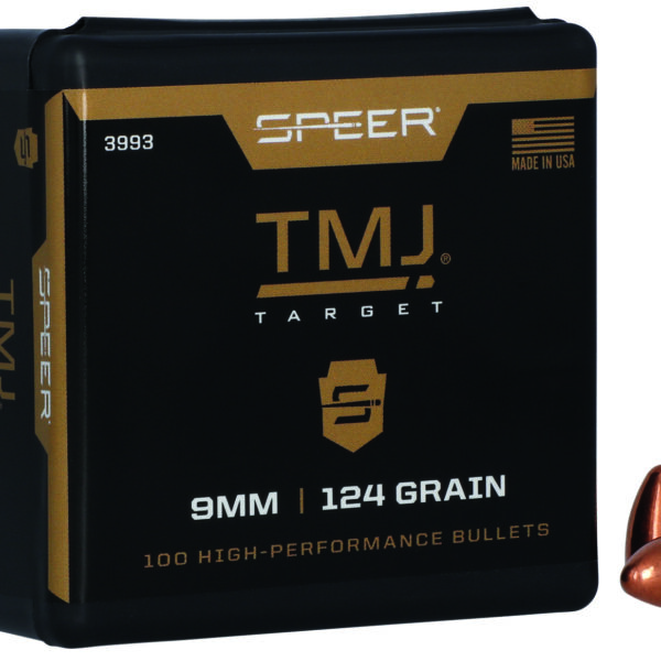 Speer 3993 TMJ  9mm 124gr Total Metal Jacket 100 Per Box/5 Case