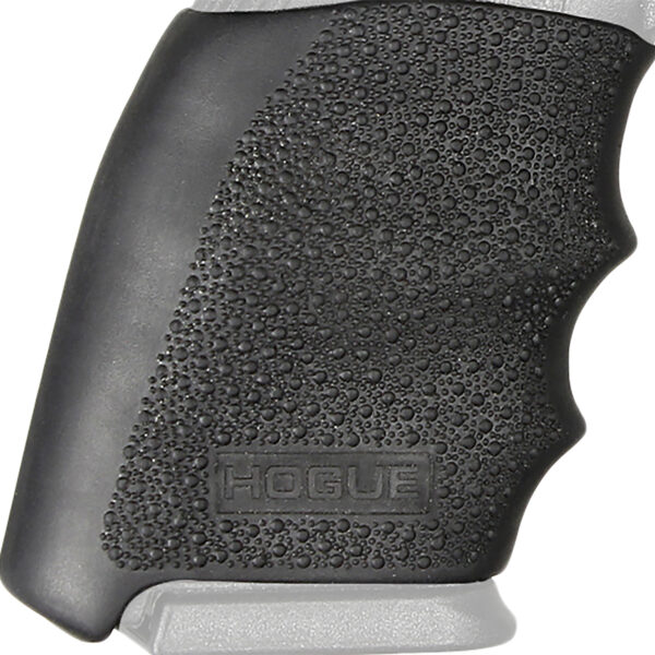 Hogue 17300 HandAll Hybrid Grip Sleeve made of Rubber with Textured Black Finish for 9mm Luger Springfield XD