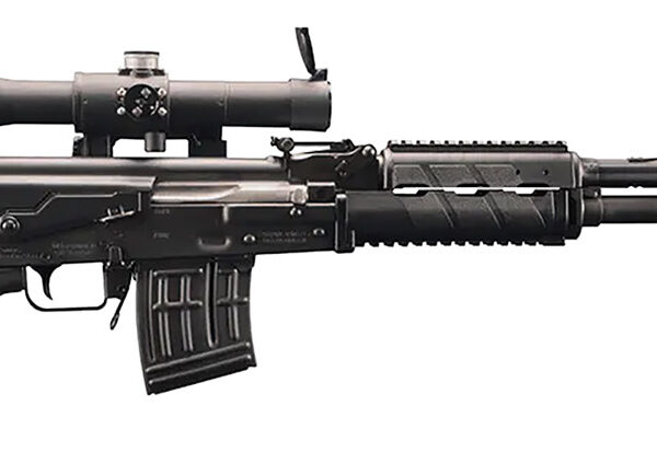 Zastava Arms Usa SR91762 M91 w/Optic 7.62x54mmR 10+1 24" Black Nitride Threaded Barrel, Black Anodized Picatinny Rail Steel Receiver, Black Synthetic Adjustable Stock, POSP 4x24 Rifle Scope